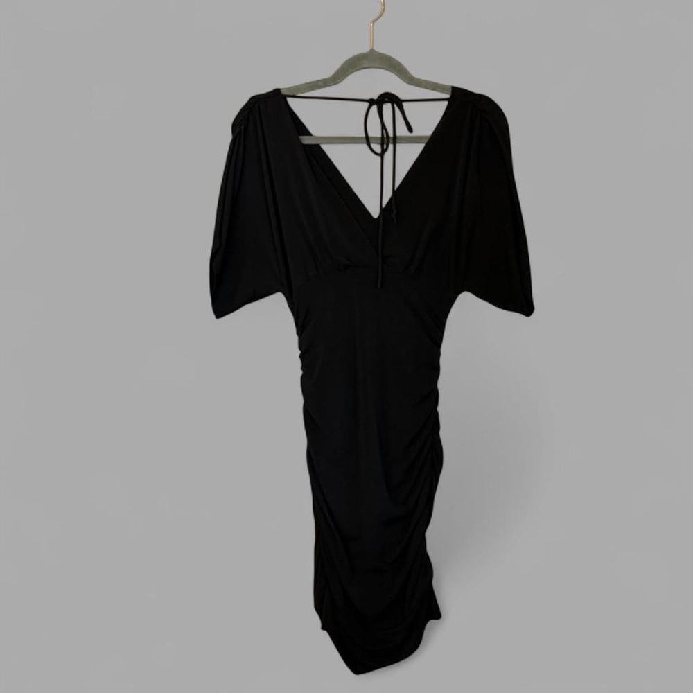 Love Tease Black Backless Dress